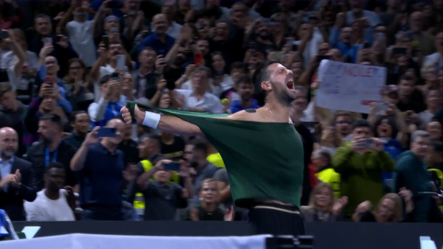 Djokovic-Musetti, il precedente: partita folle. E Nole si strappò la maglietta