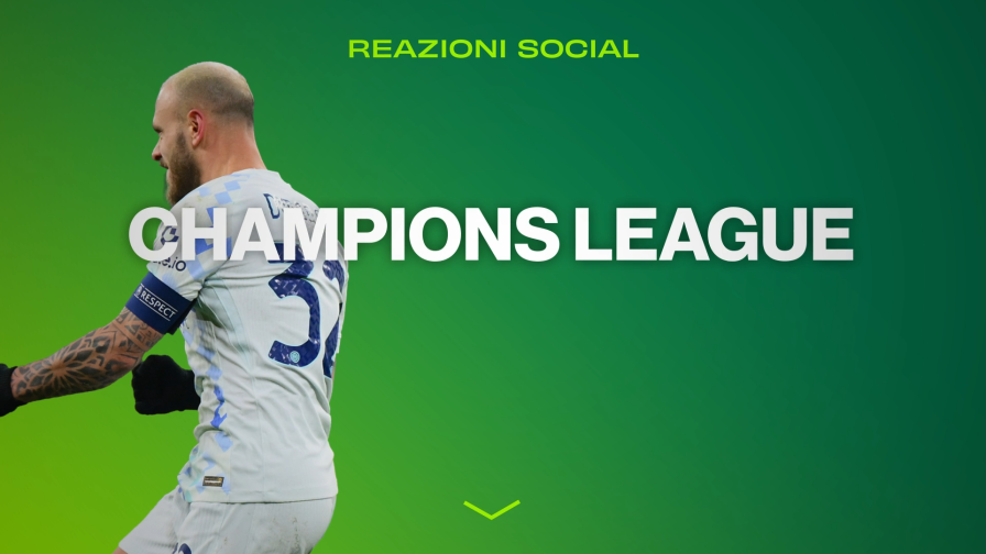 "Dimarco come Corso" e "il solito Conte": Champions, le reazioni social