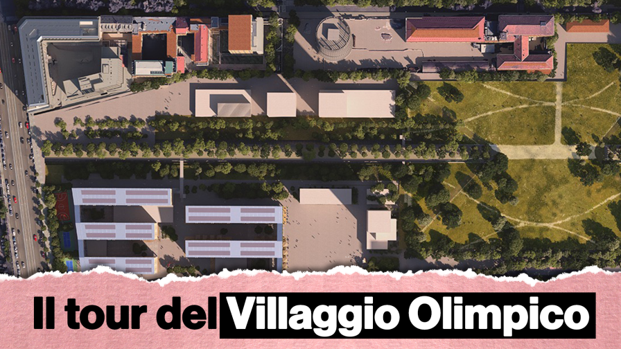 I letti, la mensa e quelle scritte nei bagni: il tour del Villaggio