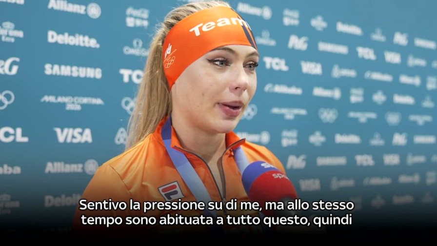 Leerdam dopo l'oro olimpico: "Lollobrigida mi ha ispirata: ecco cosa mi ha detto"