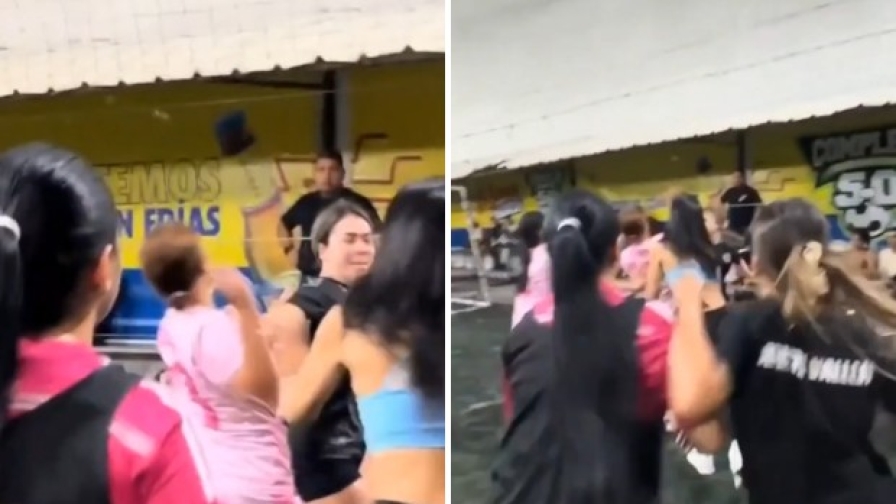 VIDEO Maxi rissa nel calcio femminile: pugni e capelli tirati in campo