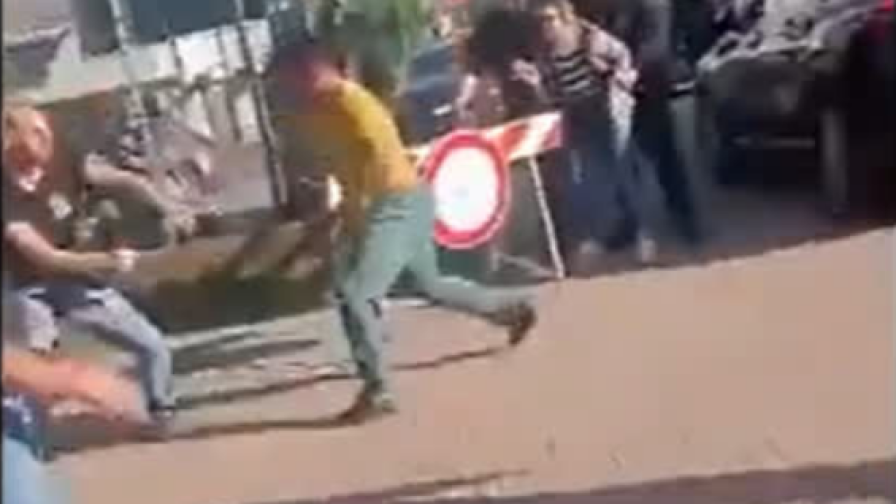 Verona, rissa tra Gift Orban e un tifoso: caos fuori dal Bentegodi