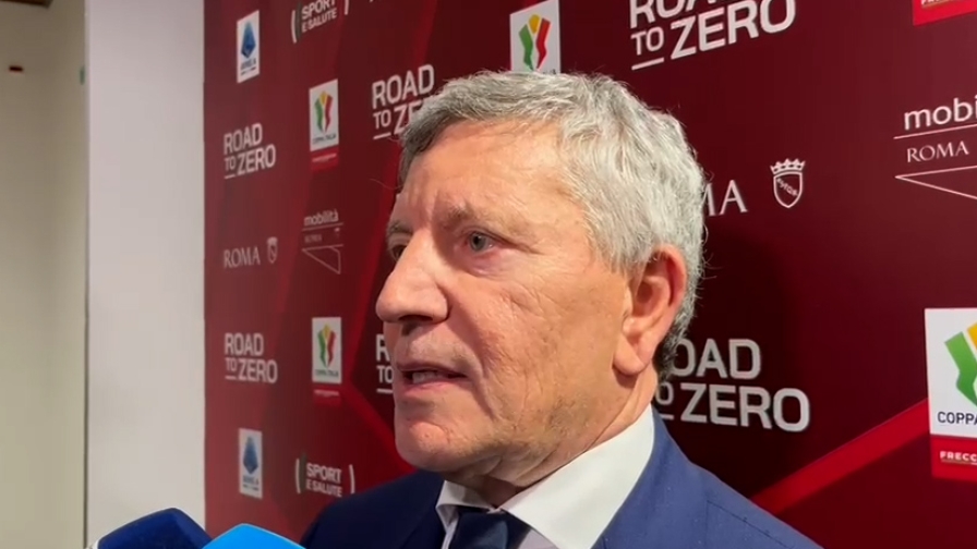 Simonelli: "Il derby di Roma merita la domenica. Caso-Rocchi? Siamo alla finestra"