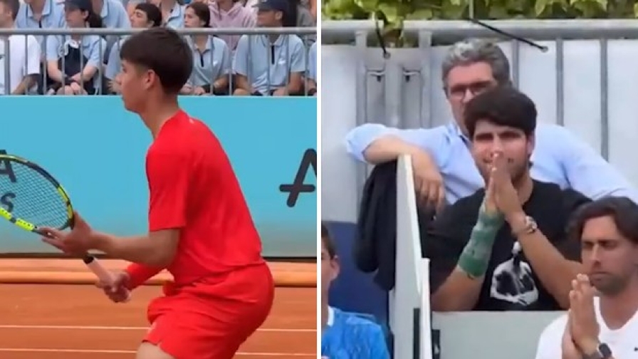 Il fratello di Alcaraz splende a Madrid: Carlos reagisce così