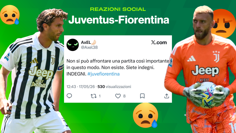 "Indegni", "Vergognatevi": la rabbia dei tifosi della Juve dopo la Fiorentina