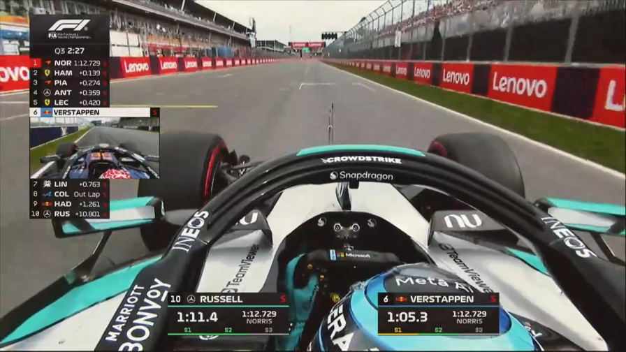 F1, tra Russell-Antonelli è sfida totale: highlights qualifiche GP Canada