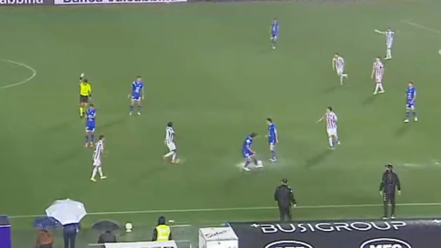 Serie C, nubifragio a Brescia: la finale playoff con l'Ascoli viene interrotta al 61'