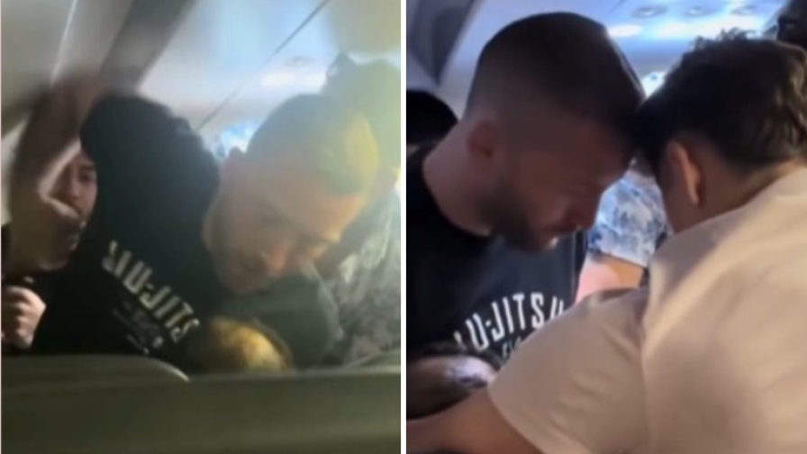 Panico in volo: tenta di aprire l’uscita, ex fighter MMA lo neutralizza