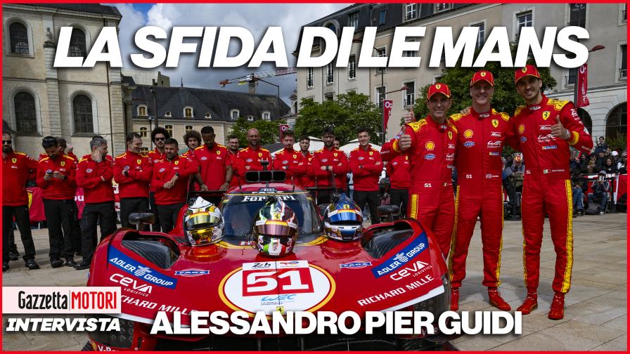 Wec, Pier Guidi (Ferrari): "Non siamo i favoriti a Le Mans, ma ce la giochiamo"