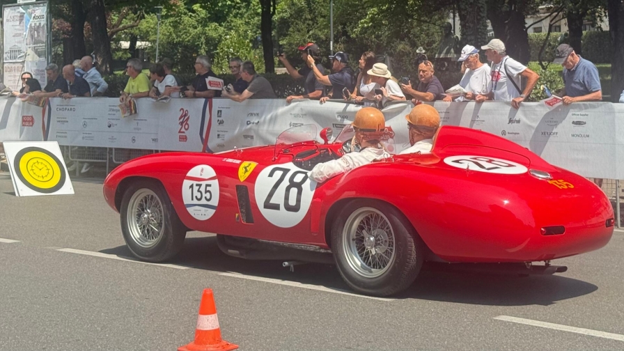 Un gioiello alla 1000 Miglia 2026: la Ferrari 750 Monza di Taruffi