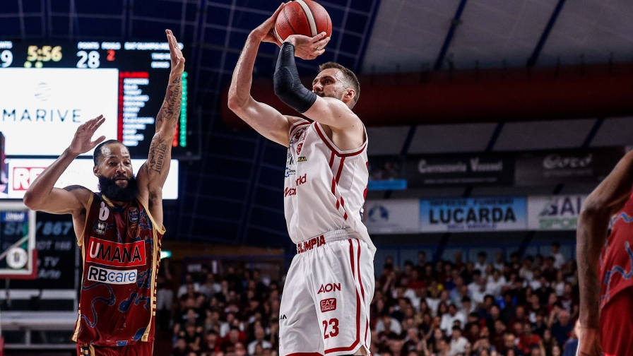 Milano-Venezia 86-72: highlights finale gara-4, Olimpia campione d'Italia