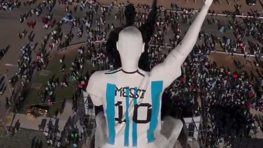 Messi è roba nostra: l'Argentina si prende il record della statua più alta del mondo