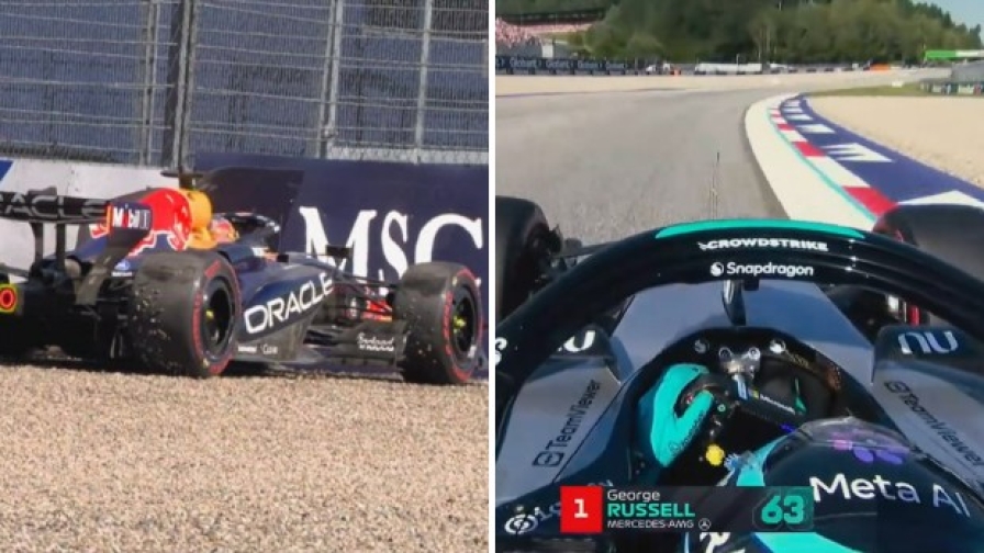 VIDEO F1, qualifiche Austria: pole Russell con Verstappen a muro