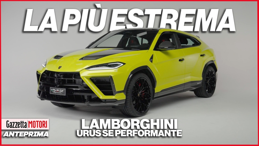 Lamborghini Urus SE Performante, al vertice delle prestazioni