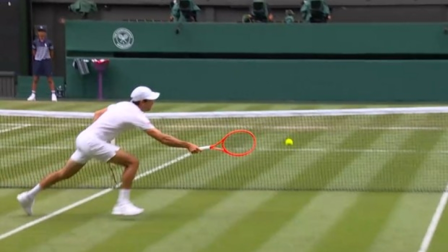 "Ma cosa ha giocato!" Sinner lascia Borges a bocca aperta: passante perfetto a Wimbledon