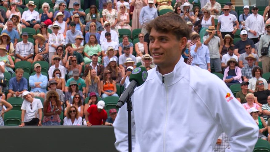 Wimbledon, Cobolli scherza: "Odio la mia vita, devo sempre correre"