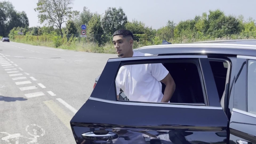 Inter, ecco Khalaili: l'arrivo a Linate, nel pomeriggio le visite mediche