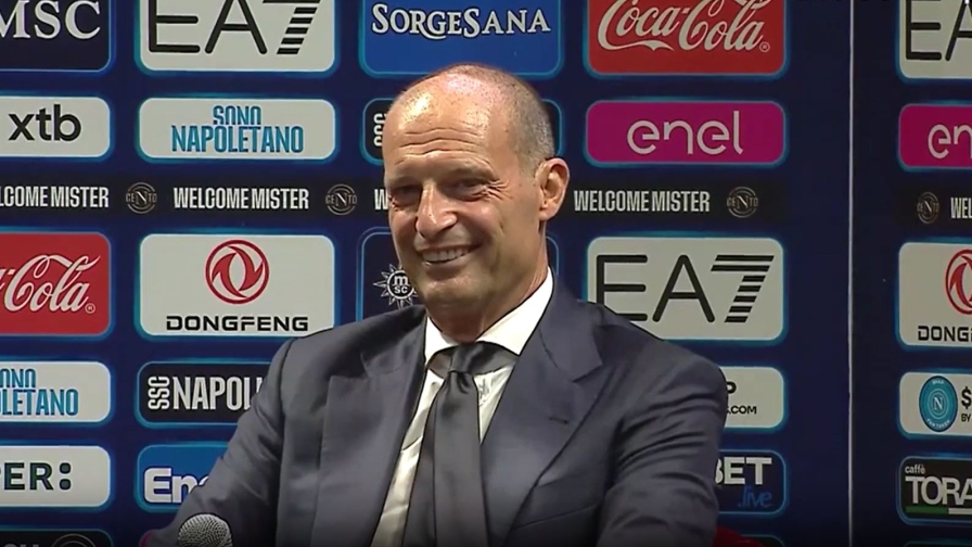 Napoli, Allegri: "Con la Juve vi ho tolto degli scudetti?". La risposta è da ridere