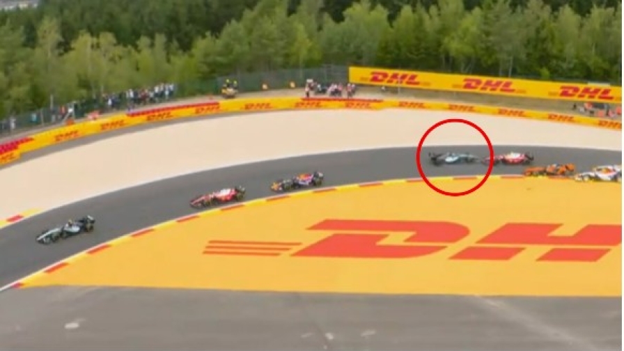 Formula 1, GP Belgio: che partenza! Super Kimi, scintille Hamilton-Russell