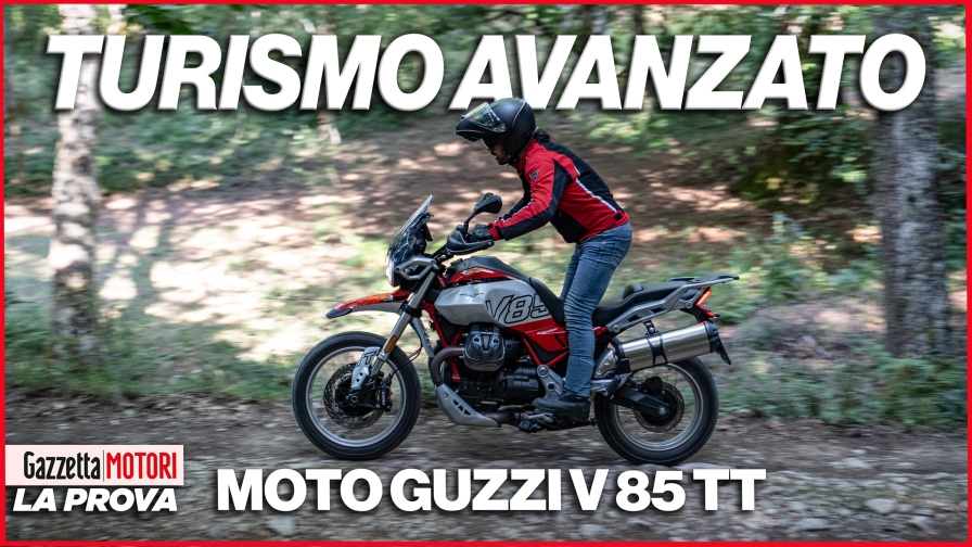 Moto Guzzi V85 TT: più viaggiatrice che avventuriera, ma con il vizio delle curve