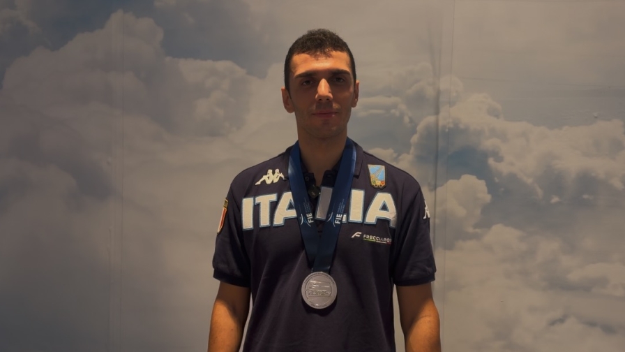 Di Veroli: "Felice di questo argento. Ora sotto con la gara a squadre"