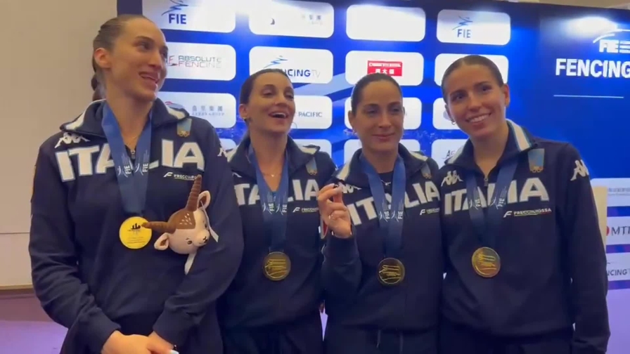 Mondiali scherma, le azzurre d'oro della spada: "Ora abbiamo vinto tutto"