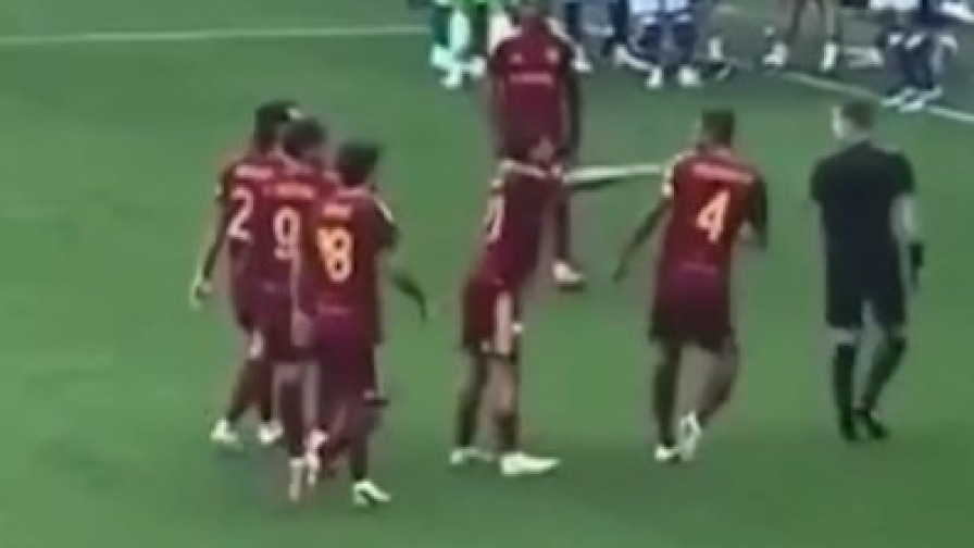 Cristante spinge Soulé, Dybala spinge Cristante: il video delle tensioni post-amichevole