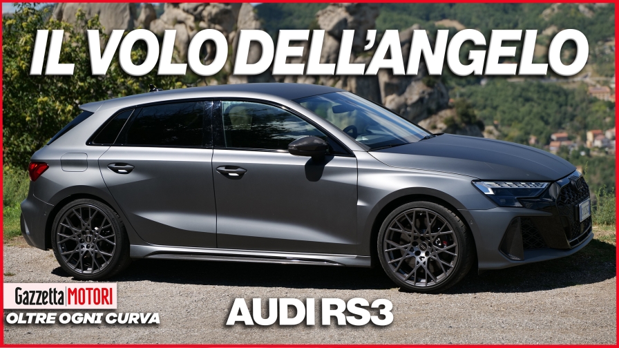 Audi RS 3, dal Mugello al Volo dell’Angelo: così cambia dalla pista alla strada