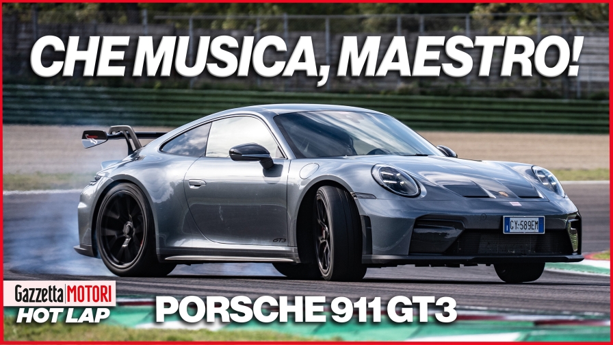 Porsche 911 GT3 Weissach: il flat six prende Imola a cannonate fino a 9.000 giri!