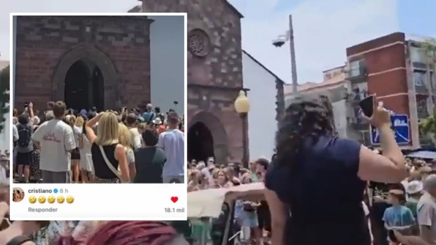 Centinaia di tifosi a Madeira per le nozze di Ronaldo, ma... è il matrimonio sbagliato!