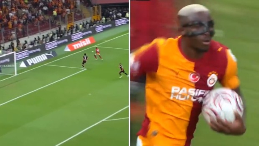 Osimhen, che show! Gol da posizione impossibile, poi il colpo da bomber al 90’