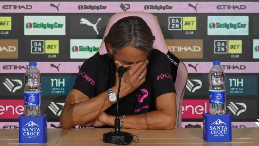 Inzaghi, lapsus su Perin in conferenza: risate in sala stampa
