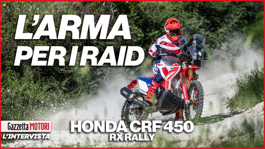 Honda Crf 450 Rx Rally, come è fatta l'arma di Hrc per l'off-road: intervista a Michele Berera