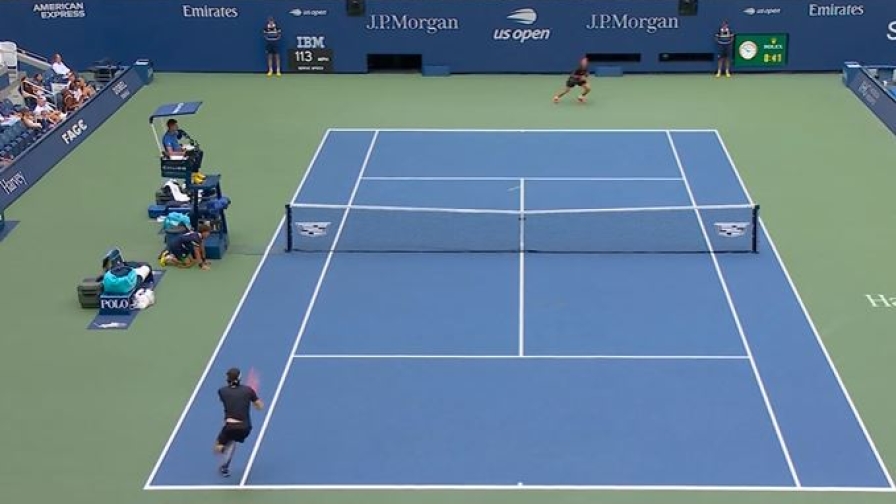 Us Open, Fritz-Bellucci 6-0 6-1 6-1: gli highlights