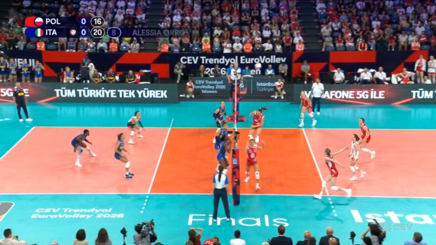 Italia-Polonia 3-1: highlights Europeo volley femminile