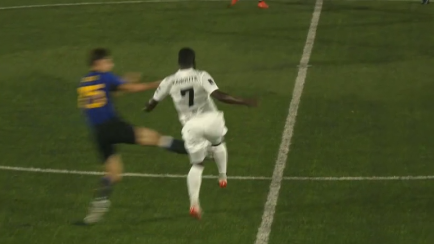 Picerno-Inter U23 4-1: highlights. Brutto tackle e rosso diretto per Bovio