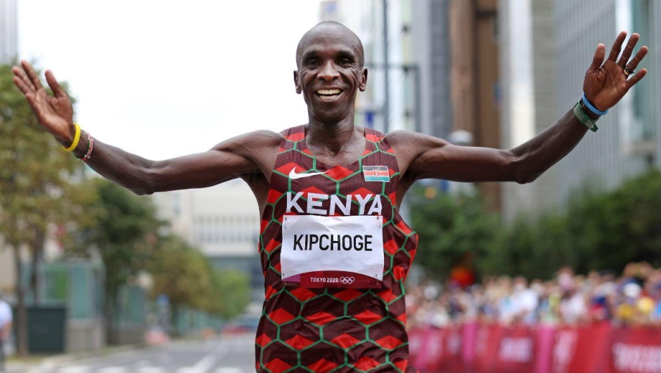 Maratona di Boston 2023 favorito Eliud Kipchoge
