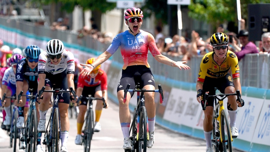 Giro d'Italia Donne 2023 - 34th Edition - 9th stage Sassari - Olbiai 126,8km - 09/07/2023 - Chiara Consonni (ITA - UAE Team ADQ) - photo Massimo Fulgenzi/SprintCyclingAgency©2023