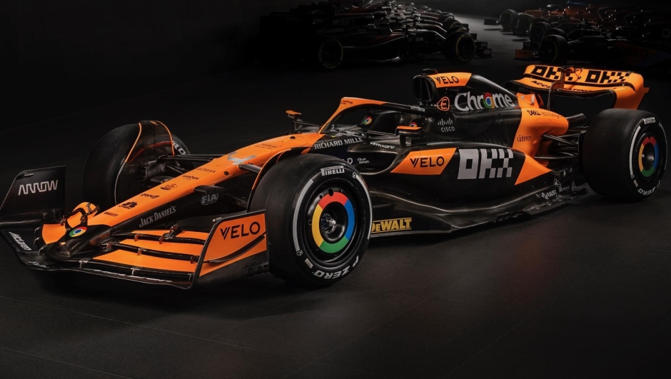 La livrea della McLaren 2024
