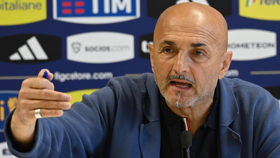 Italys head coach Luciano Spalletti attends a press conference of the national team in Iserlohn, Germany, 30 June 2024. ANSA/DANIEL DAL ZENNARO