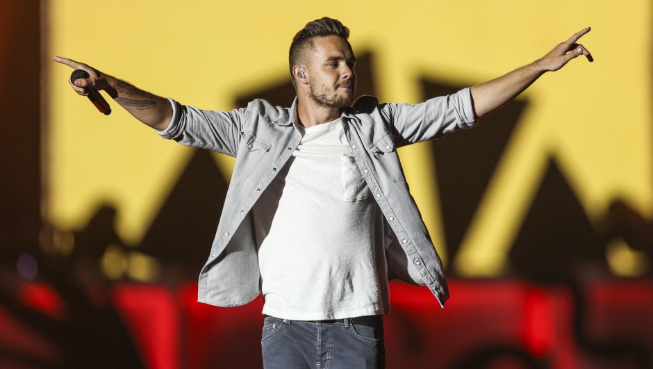 FILE - Liam Payne of One Direction performs during the Honda Civic Tour at Qualcomm Stadium on Thursday, July 9, 2015, in San Diego, Calif. (Photo by Rich Fury/Invision/AP, File)