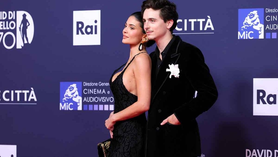 Timothée Chalamet a Roma