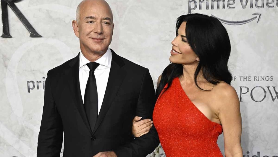 Jeff Bezos e Lauren Sanchez