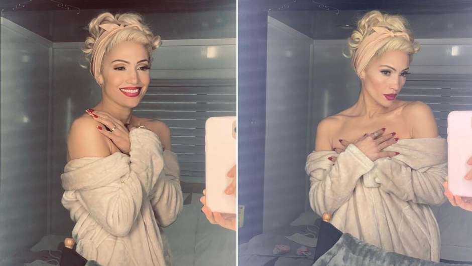 Jennifer Lopez biondo platino