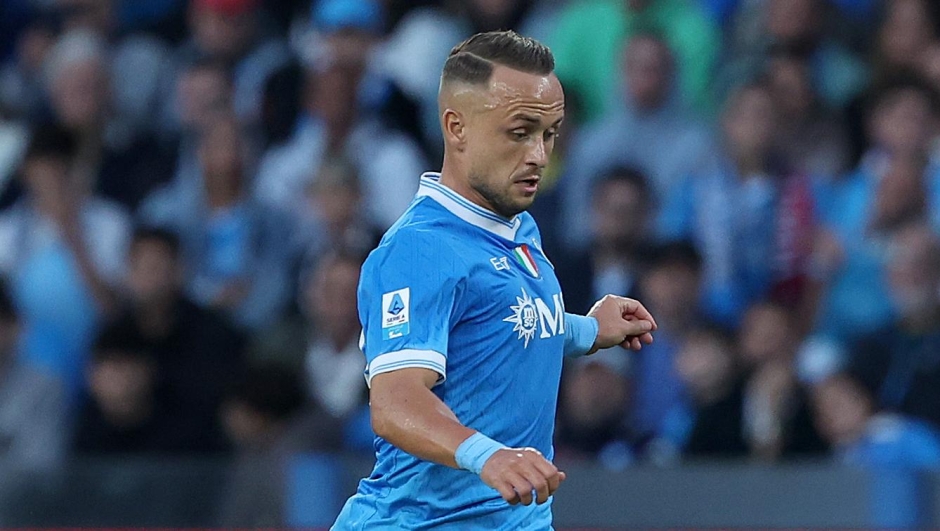  Stanislav Lobotka of SSC Napoli during the Serie A match between SSC Napoli and Genoa CFC at Stadio Diego Armando Maradona on October 05, 2025 in Naples, Italy. (Photo by Francesco Pecoraro/Getty Images)