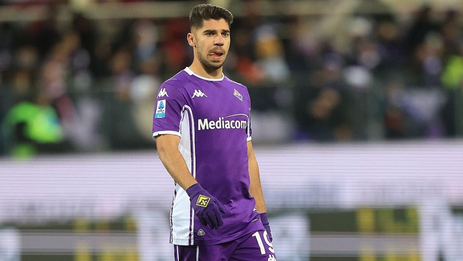  Manor Solomon of ACF Fiorentina looks on during the Serie A match between ACF Fiorentina and US Cremonese at Artemio Franchi on January 4, 2026 in Florence, Italy. (Photo by Gabriele Maltinti/Getty Images)