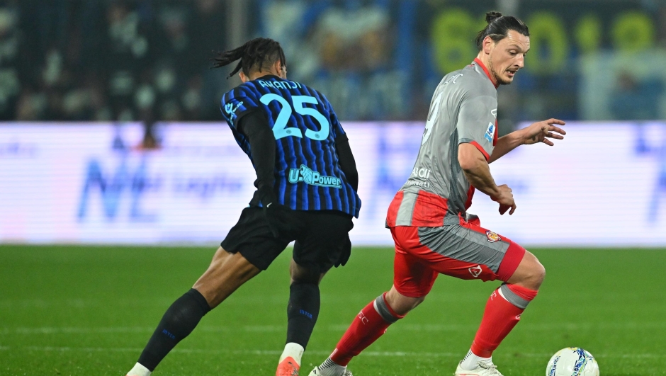  Milan Djuric of US Cremonese during the Serie A match between US Cremonese and FC Internazionale at Stadio Giovanni Zini on February 01, 2026 in Cremona, Italy. (Photo by Marco M. Mantovani/Getty Images)