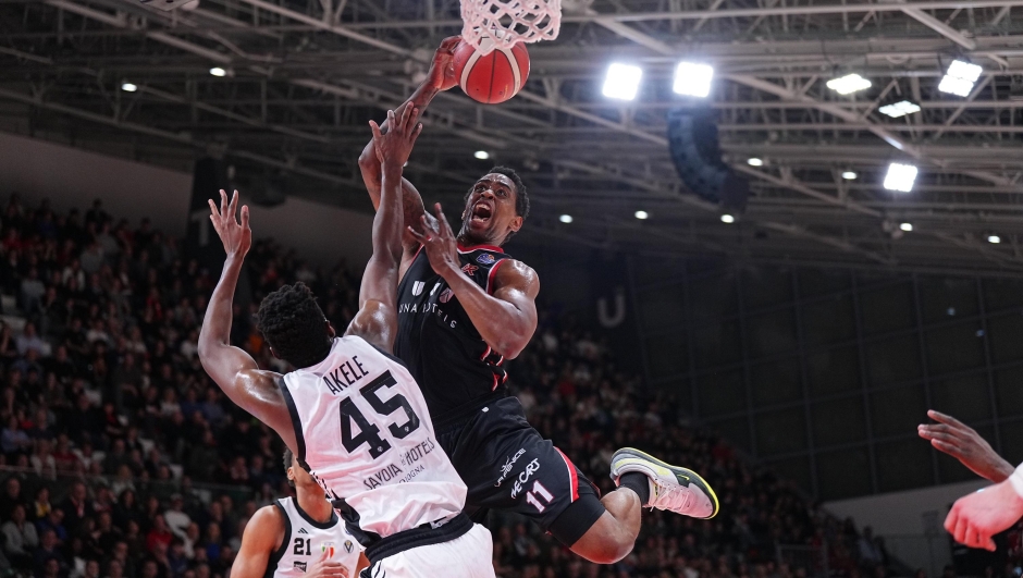 Bryson Williams Una Hotels Reggio Emilia - Virtus Olidata Bologna LBA Legabasket Serie A Unipol 2025/2026 23^ giornata Reggio Emilia, 22/03/2026 Foto A.Travaglioli / Ciamillo-Castoria