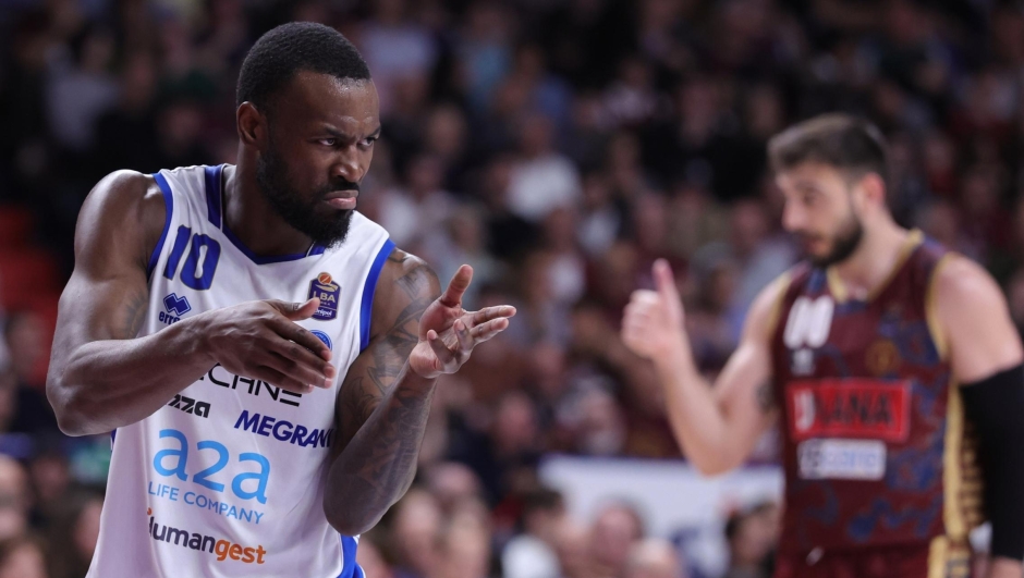 Jason Burnell Umana Reyer Venezia - Germani Brescia Campionato LBA 2025/26 - 27a giornata Venezia, 11/4/2026 Foto Sergio Mazza / Ciamillo-Castoria