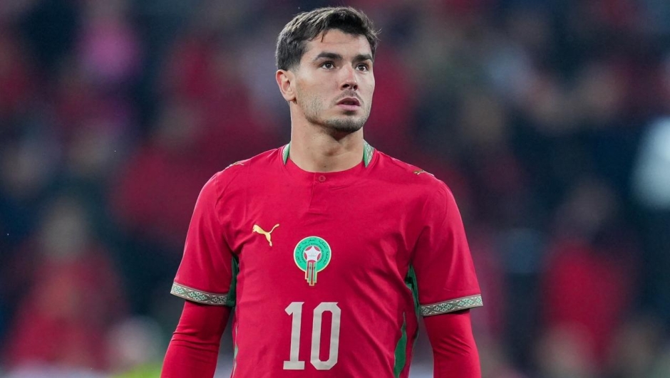  Brahim Diaz of Morocco looks on during the international friendly match between Morocco and Paraguay at Stade Bollaert-Delelis on March 31, 2026 in Lens, France. (Photo by Franco Arland/Getty Images)